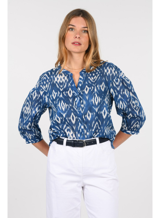 ISEE - CHEMISE - INDIGO - Un Jour Ailleurs