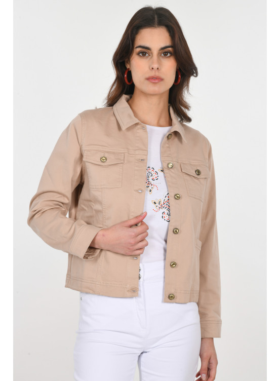 MIA - VESTE - BEIGE - Un Jour Ailleurs