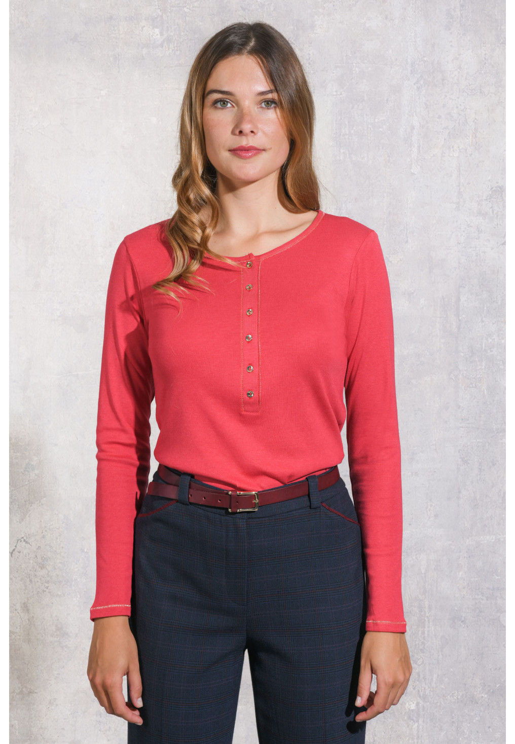 GOLIAT - TEE SHIRT ML - CHERRY - Un Jour Ailleurs