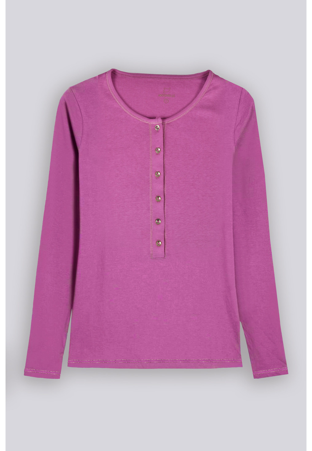 GOLIAT - TEE SHIRT ML - FUSCHIA - Un Jour Ailleurs