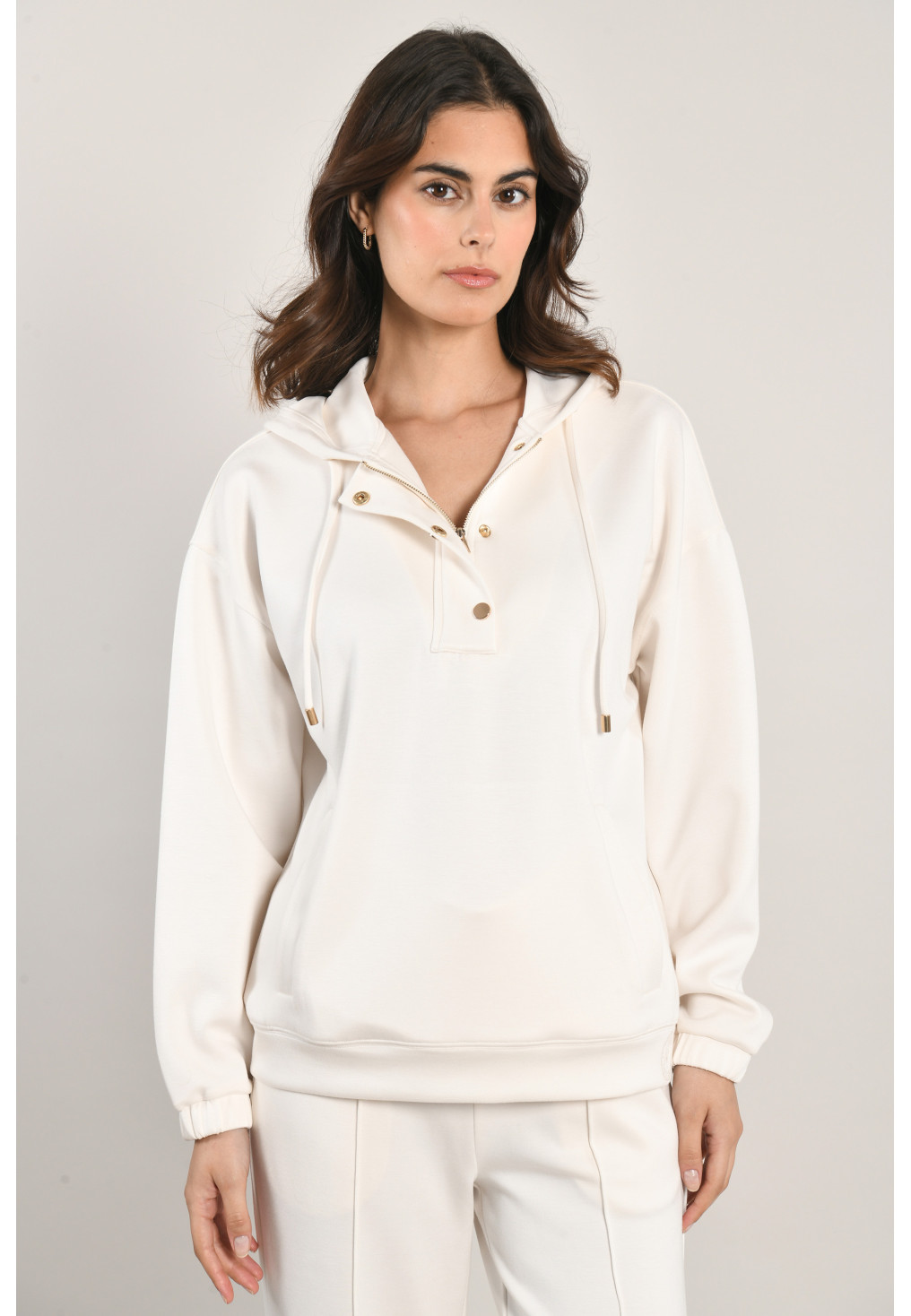 NOODY - SWEAT LOUNGEWEAR - ECRU - Un Jour Ailleurs