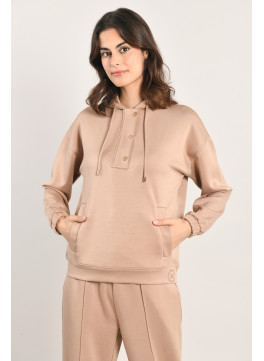 NOODY - SWEAT LOUNGEWEAR - BEIGE - Un Jour Ailleurs